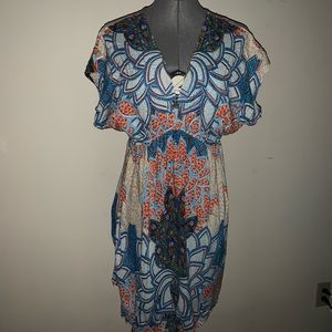 Angie | Deep V-Neck Flowy Empire Waist Top